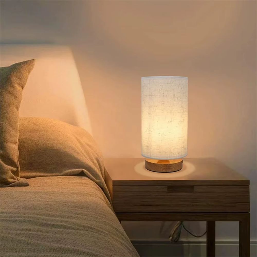Holz-Tischlampen